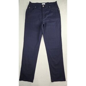 French Dressing Jeans Women Size 14 Blue Suzanne‎ Straight Leg Denim Excellent